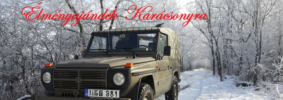 Élményajándék Karácsonyra