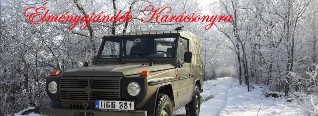 Élményajándék Karácsonyra